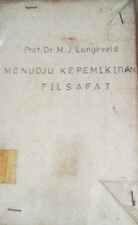 Image of Menuju Kepemilikiran Filsafat