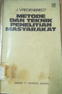 Image of Metode Dan Teknik Penelitian Masyarakat