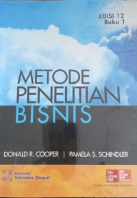 Image of Metode Penelitian Bisnis (BUKU 1)