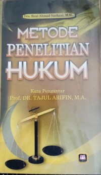 Image of Metode Penelitian Hukum
