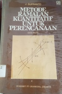 Image of Metode Ramalan Kuantitatif untuk Perencanaan