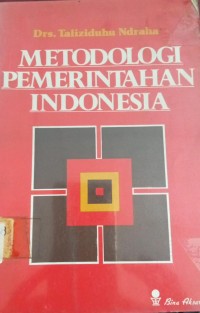 Image of Metodologi Pemerintahan Indonesia