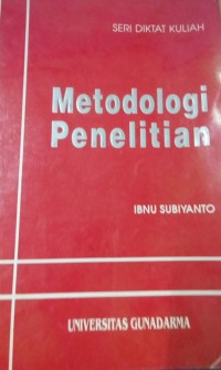 Image of Metodologi Penelitian