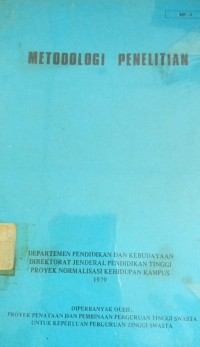 Image of Metodologi Penelitian
