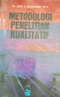 Image of Metodologi Penelitian Kualitatif
