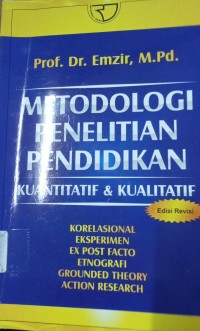 Image of Metodologi Penelitian Pendidikan 'Kuantitatif&Kualitatif