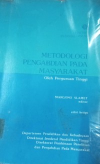 Image of Metodologi Pengabdian Pada Masyarakat