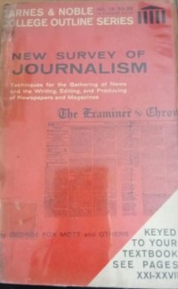 Image of New Survey Of Journalism