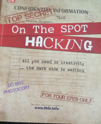 Image of On The Spot Hacking