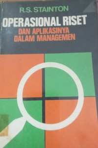 Image of Operasional Riset Dan Aplikasinya Dalam Management