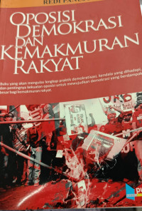 Image of Oposisi Demokrasi Dan Kemakmuran Rakyat