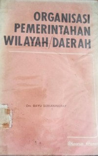 Image of Organisasi Pemerintahan Wilayah/Daerah