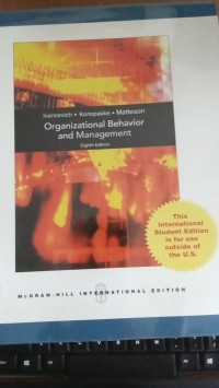 Image of Organizational Behavior And Management