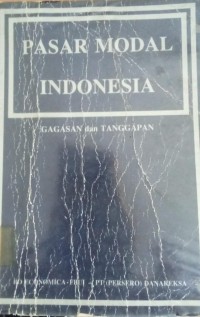 Image of Pasar Modal Indonesia gagasan dan Tanggapan