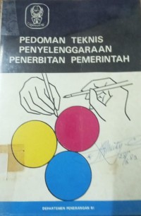 Image of Pedoman Teknis Penyelenggaraan Penerbitan Pemerintah