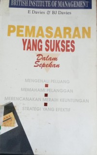 Image of Pemasaran Yang Sukses Dalam Sepekan