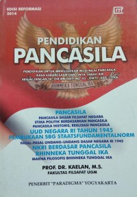 Image of Pendidikan Pancasila (Edisi Reformasi 2014)