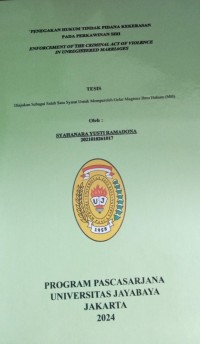 Image of Penegakan Hukum Tindak Pidana Kekerasan Pada perkawinan Siri