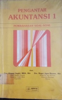 Image of Pengantar Akuntansi 1 : Pembahasan Soal-Soal