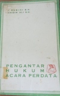 Pengantar Hukum Acara Perdata