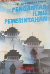 Image of Pengantar Ilmu Pemerintahan