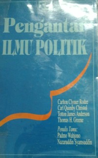 Image of Pengantar Ilmu Politik