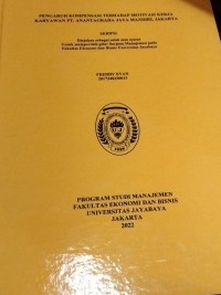 Pengaruh Disiplin Kerja Terhadap Kinerja Karyawan Pada PT.Gunung Raja Kontruksi Cikarang