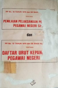 Image of Penilaian Pelaksanaan Pekerjaan Pegawai Negeri Sipil