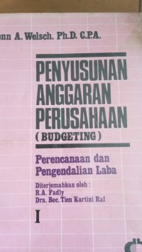 Image of Penyusunan Anggaran perusahaan (Budgeting)