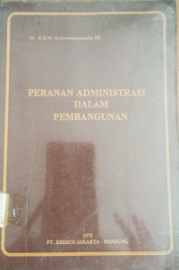 Image of Peranan Administrasi Dalam Pembangunan