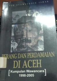 Perang Dan Perdamaian Di Aceh