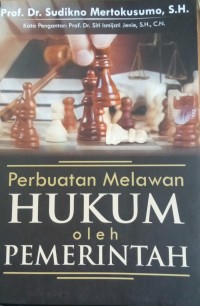 Image of Perbuatan melawan Hukum Oleh Pemerintah