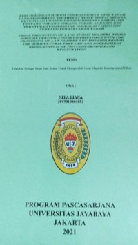 Perlindungan Hukum Pemegang Hak Atas Tanah Yang Penerbitan Sertifikat Tidak Sesuai Dengan Ketentuan Undang-Undang Nomor 5 Tahun 1960 Tentang Undang-Undang Pokok Agraria Dan Peraturan Pemerintah Nomor 24 Tahun 1997 Tentang pendaftaran Tanah