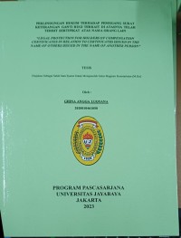 Perlindungan Hukum terhadap Pemegang Surat Keterangan Ganti Rugi terkait di atasnya telah terbit Sertifikat atas nama orang lain