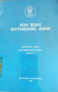 Pers Bebas Bertanggung Jawab