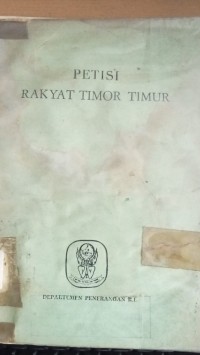 Image of Petisi Rakyat Timor Timur