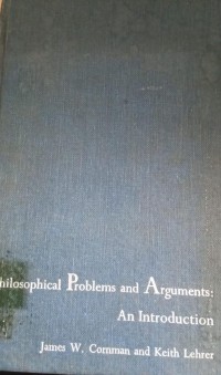 Image of Philosophical Problem And Arguments: An Introduction