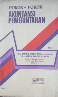 Image of Pokok-Pokok Akuntansi Pemerintahan