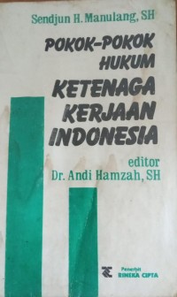 Image of Pokok-Pokok Hukum Keteragakerjaan Indonesia