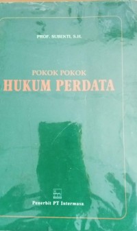 Image of Pokok Pokok Hukum Perdata