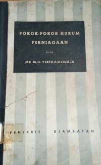 Image of Pokok - Pokok : Hukum Perniagaan