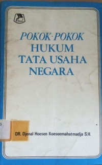 Image of Pokok - Pokok Hukum Tata Usaha Negara