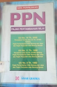 Image of PPN Pajak Pertambahan Nilai