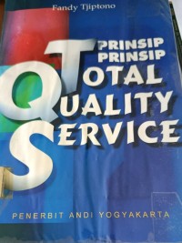 Image of Prinsip Prinsip Total Quality Service