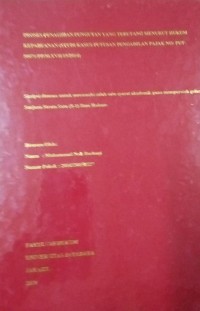 Proses Penagihan Pungutan Yang Terutang Menurut Hukum Kepabeanan ( Studi Kasus Putusan Pengadilan Pajak No : Put-50071/PP/M.XVII/19/2014 )