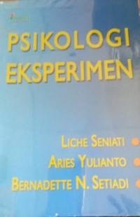 Image of Psikologi Eksperimen