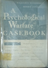 Image of Psyhological Warfare Casebook