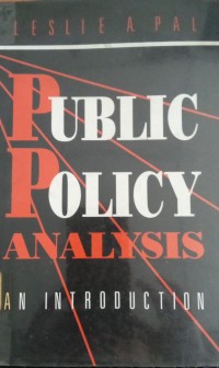 Image of Public Policy Analysis
