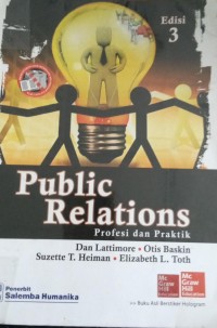 Image of Public Relations : Profesi Dan Praktik