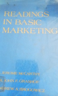 Image of Readings In Basic Marketing
